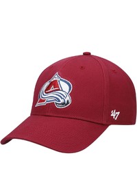 '47 Burgundy Colorado Avalanche Legend Mvp Adjustable Hat At Nordstrom