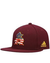 adidas Maroon Arizona State Sun Devils Patriotic On Field Baseball Fitted Hat At Nordstrom
