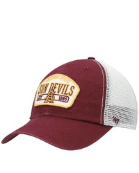 '47 Maroon Arizona State Sun Devils Penwald Trucker Snapback Hat