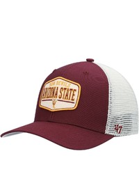 '47 Maroon Arizona State Sun Devils Shumay Mvp Trucker Snapback Hat