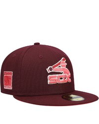 New Era Maroon Chicago White Sox Color Fam Lava Red Undervisor 59fifty Fitted Hat At Nordstrom