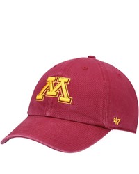 '47 Maroon Minnesota Golden Gophers Clean Up Logo Adjustable Hat At Nordstrom