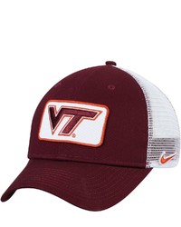 Nike Maroon Virginia Tech Hokies Classic 99 Trucker Adjustable Snapback Hat At Nordstrom
