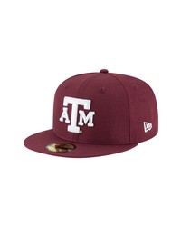 New Era Cap New Era Maroon Texas A M Aggies Basic 59fifty Fitted Hat