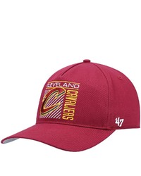 '47 Wine Cleveland Cavaliers Reflex Hitch Snapback Hat In Cardinal At Nordstrom