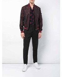 Dolce & Gabbana Embroidered Bomber Jacket