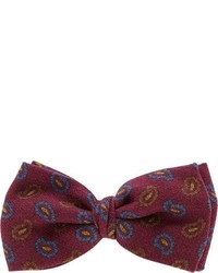 Barneys New York Paisley Bow Tie