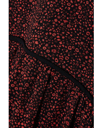 MICHAEL Michael Kors Michl Michl Kors Cole Printed Chiffon Maxi Dress Red