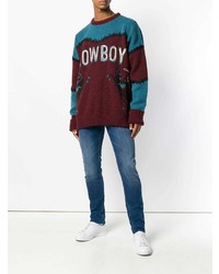 DSQUARED2 Cowboy Printed Sweater