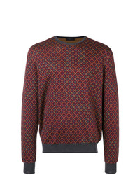 Prada Geometric Knit Sweater