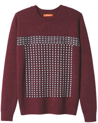 Joe Fresh Knit Sweater Burgundy