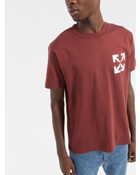 Off-White Arrows Logo Cotton T Shirt