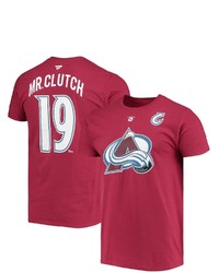 FANATICS Branded Joe Sakic Burgundy Colorado Avalanche Authentic Stack Retired Player Nickname Number T Shirt At Nordstrom