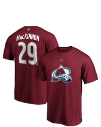 FANATICS Branded Nathan Mackinnon Burgundy Colorado Avalanche Big Tall Name Number T Shirt In Maroon At Nordstrom