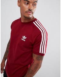 adidas Originals California T Shirt In Red Dh5810