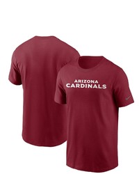 Nike Cardinal Arizona Cardinals Team Wordmark T Shirt At Nordstrom
