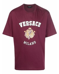 Versace Crest Logo T Shirt