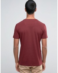 Esprit Crew Neck T Shirt With Printed Pocket