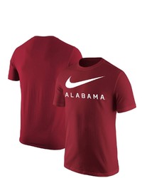 Nike Crimson Alabama Crimson Tide Big Swoosh T Shirt