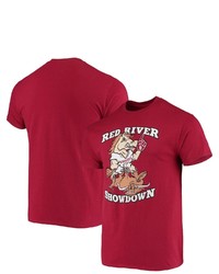 IMAGE ONE Crimson Oklahoma Sooners Matchup Vs Txl T Shirt At Nordstrom