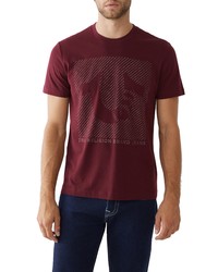 True Religion Brand Jeans Crystal Cotton Graphic Logo Tee