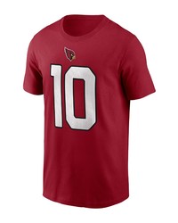 Nike Deandre Hopkins Cardinal Arizona Cardinals Player Name Number T Shirt