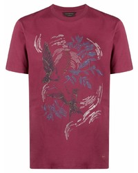 Ermenegildo Zegna XXX Graphic Print Cotton T Shirt