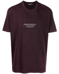 Dolce & Gabbana Logo Patch Short Sleeve T Shirt