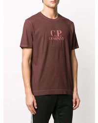 C.P. Company Logo Print Relaxed Fit T Shirt