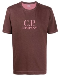 C.P. Company Logo Print Relaxed Fit T Shirt