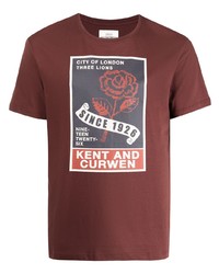 Kent & Curwen Logo Print T Shirt