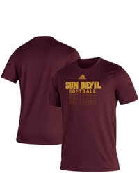 adidas Maroon Arizona State Sun Devils Locker Repeat Softball Creator Roready T Shirt At Nordstrom