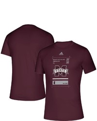 adidas Maroon Mississippi State Bulldogs Hall Pass Roready Creator T Shirt At Nordstrom