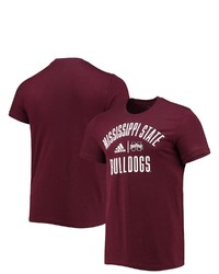 adidas Maroon Mississippi State Bulldogs Sideline Locker Heritage Roready T Shirt