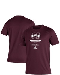 adidas Maroon Mississippi State Bulldogs Sideline Locker Tag Creator Roready T Shirt At Nordstrom