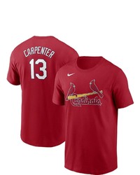 Nike Matt Carpenter Red St Louis Cardinals Name Number T Shirt At Nordstrom