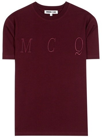 McQ by Alexander McQueen Mcq Alexander Mcqueen Embroidered Cotton 