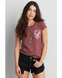 American Eagle Outfitters O Signature Graphic T Shirt