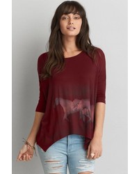 American Eagle Outfitters O Soft Sexy Graphic T Shirt