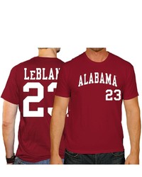 Retro Brand Original Wade Leblanc Crimson Alabama Crimson Tide Baseball Name Number T Shirt