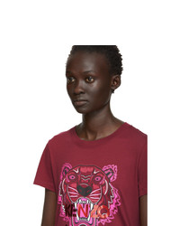 Kenzo Red Limited Edition Holiday Tiger T Shirt