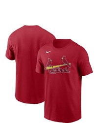 Nike Red St Louis Cardinals Team Wordmark T Shirt At Nordstrom