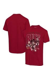 Junk Food Red Tampa Bay Buccaneers Disney Mickey Huddle T Shirt At Nordstrom