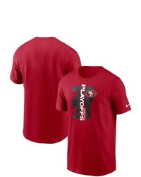 Nike Scarlet San Francisco 49ers 2021 Nfl Playoffs Bound T Shirt At Nordstrom