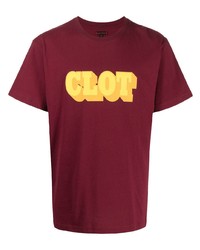 Clot Shadow Logo Print Short Sleeve T Shirt