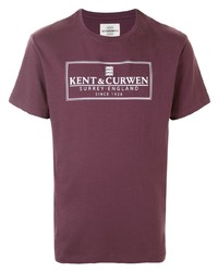 Kent & Curwen Short Sleeve Logo Print T Shirt