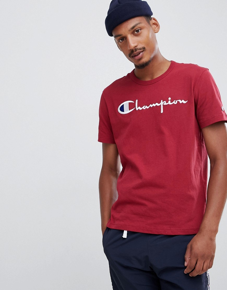 red champion t shirt