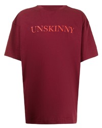 Vetements Unskinny Slogan Print T Shirt
