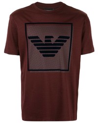 Emporio Armani Velvet Logo T Shirt
