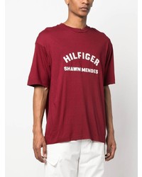 Tommy Hilfiger X Shawn Des Logo Print T Shirt